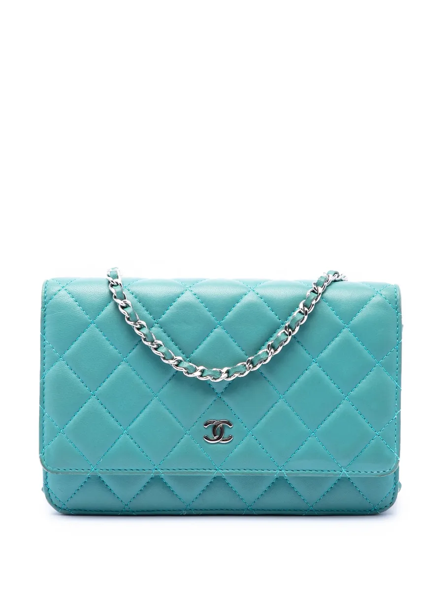 сумка через плечо CC Quilted Lambskin Wallet On Chain (2015-2016 годы) 2