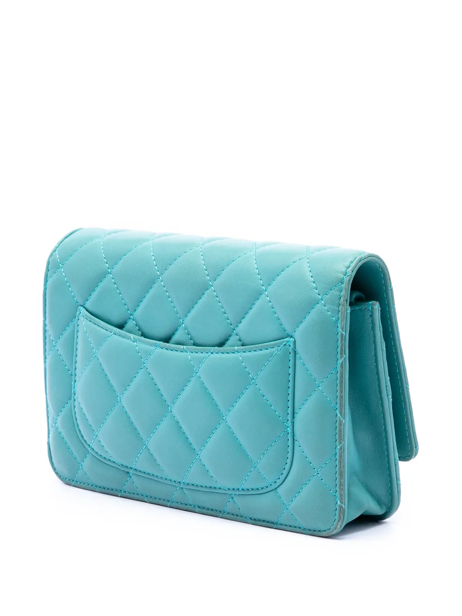 сумка через плечо CC Quilted Lambskin Wallet On Chain (2015-2016 годы) 5