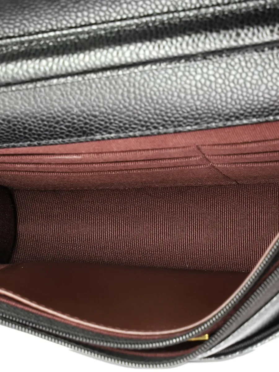сумка через плечо Wallet on Chain Quilted Caviar 10