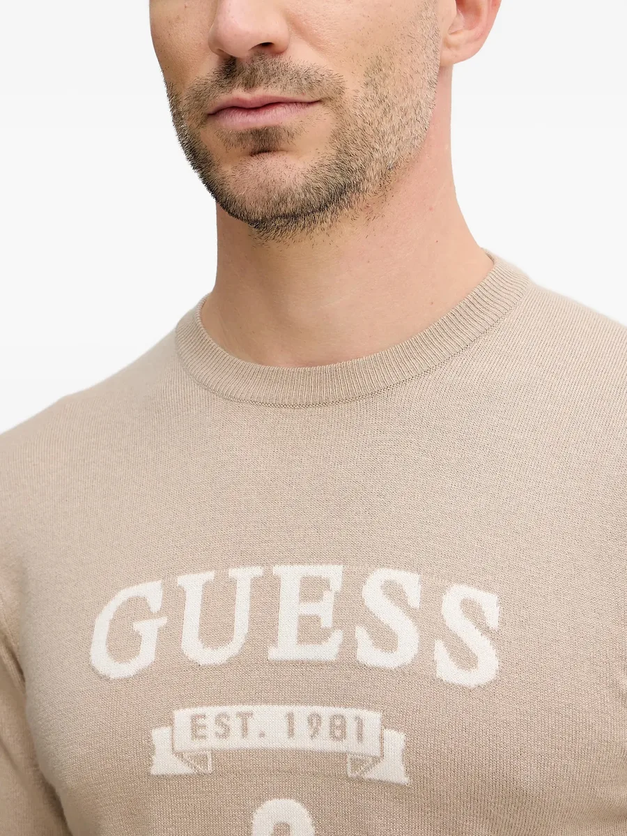logo knitted sweater 7