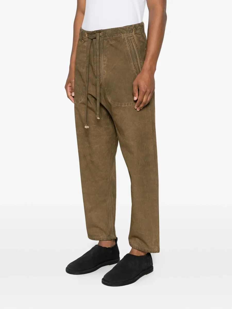 Pagiama drawstring-waist panelled trousers 5