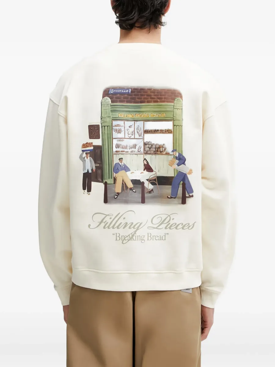 толстовка Bakery с графичным принтом 5