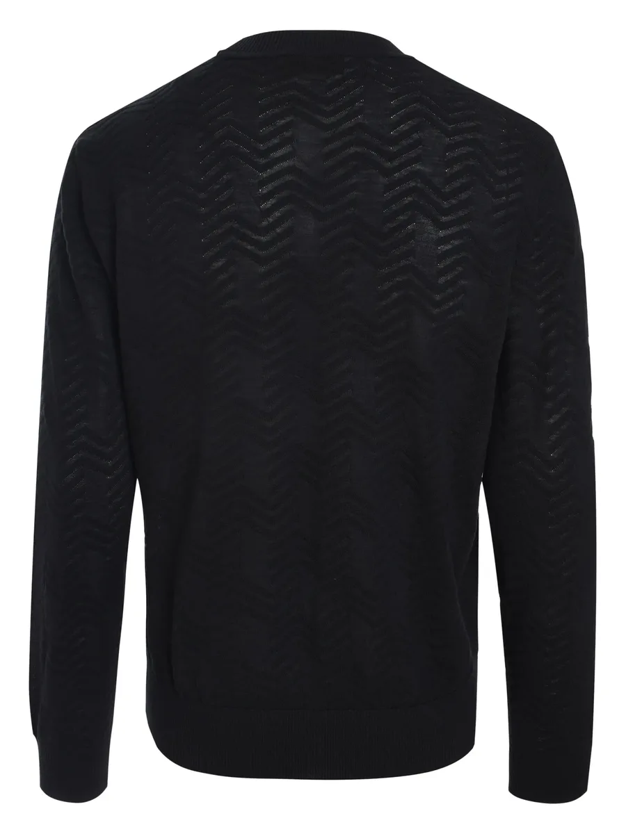chevron-knit sweater 3