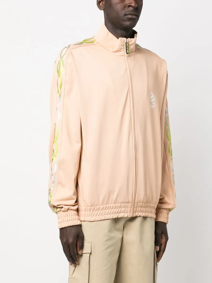 reflective logo-print sweatshirt 5