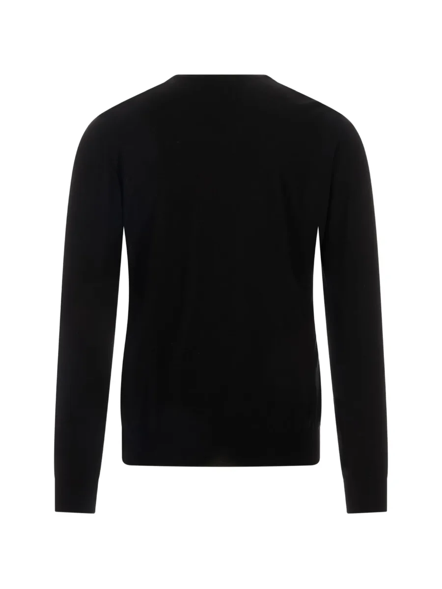 crew neck long-sleeve sweater 3