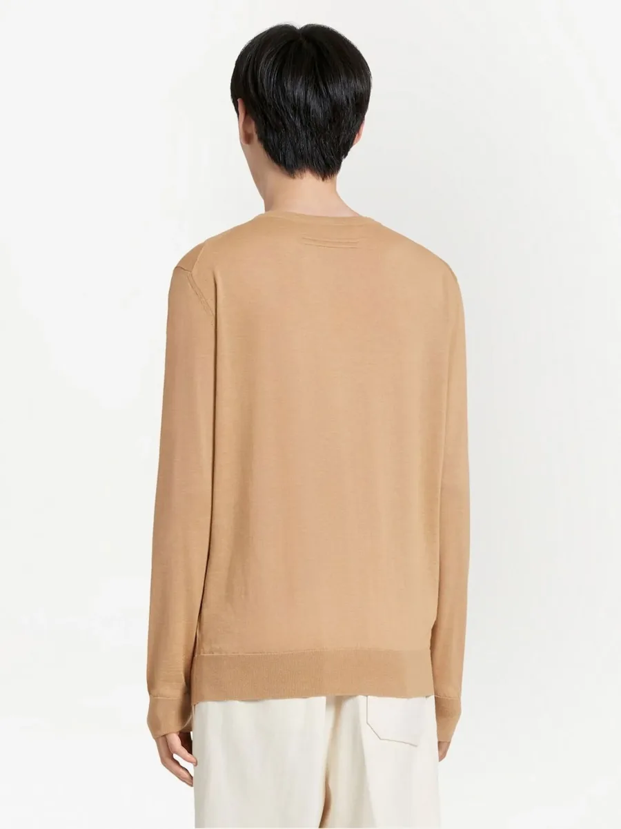 Pure Vicuna Crewneck sweatshirt 6