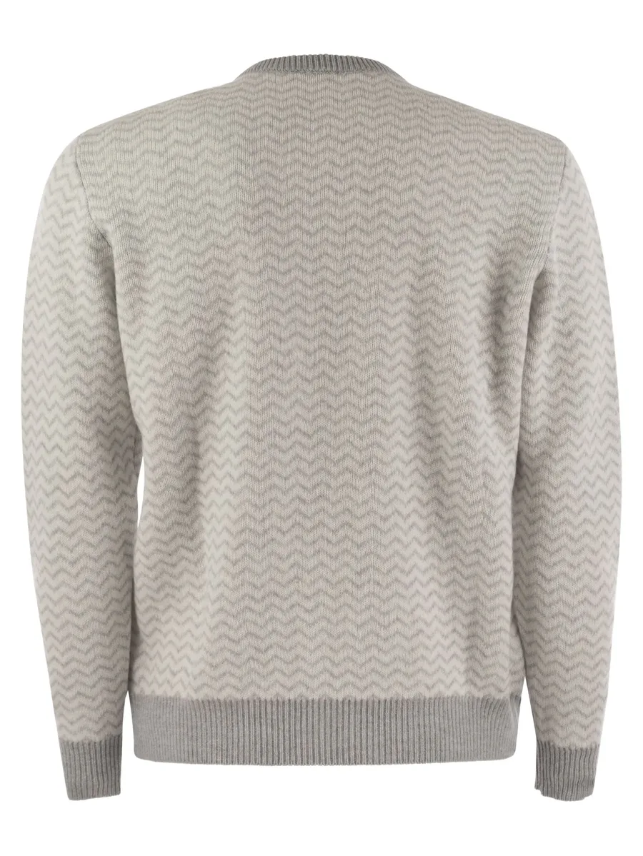 chevron ribbed sweater 3