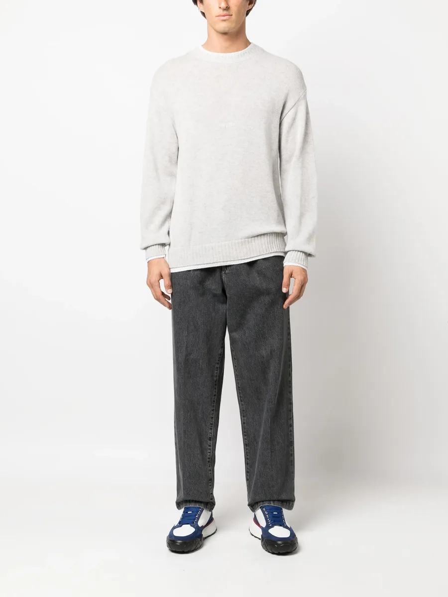 long-sleeved knitted sweatshirt 3