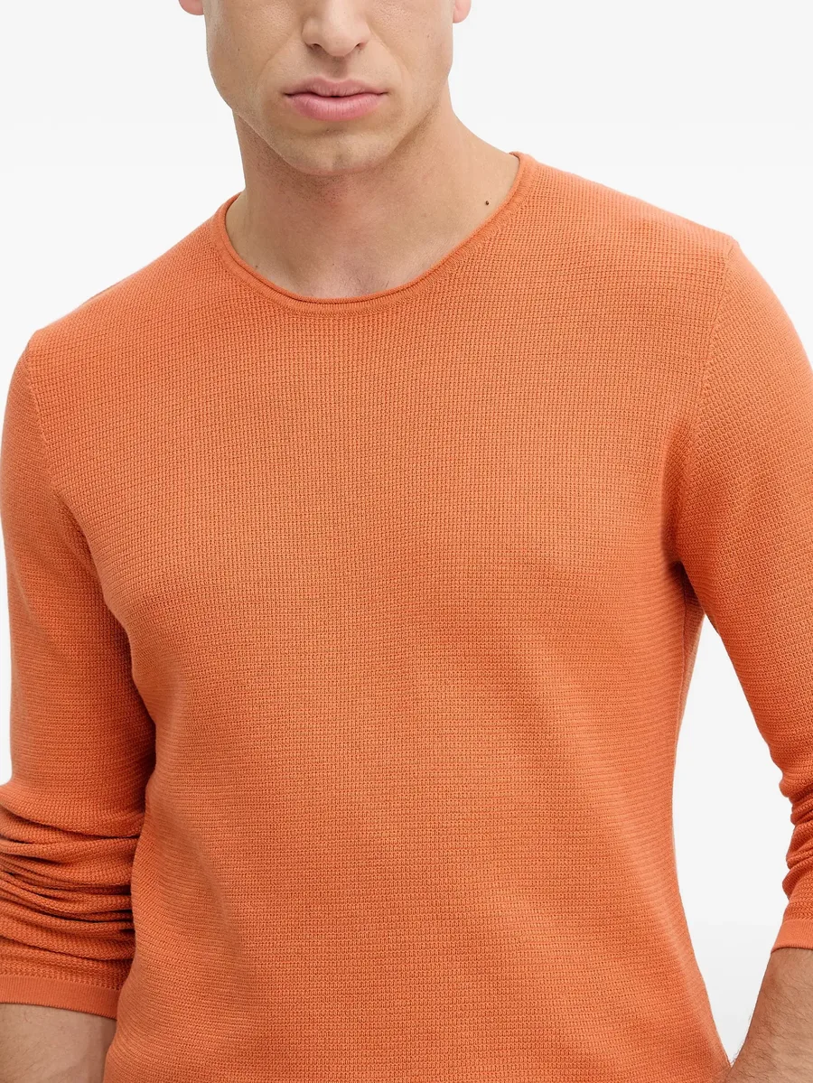 waffle-knit sweater 7