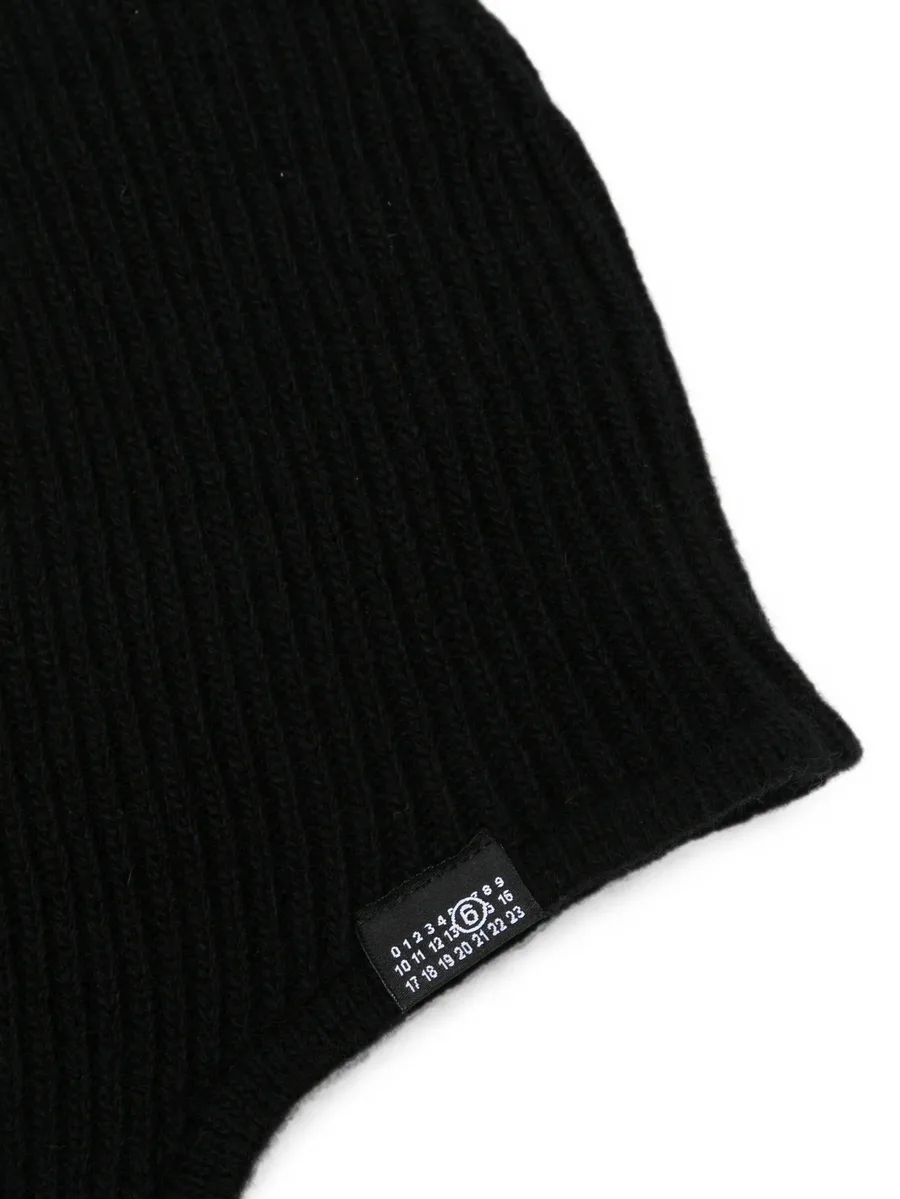 ribbed-knit ear-flap hat 5