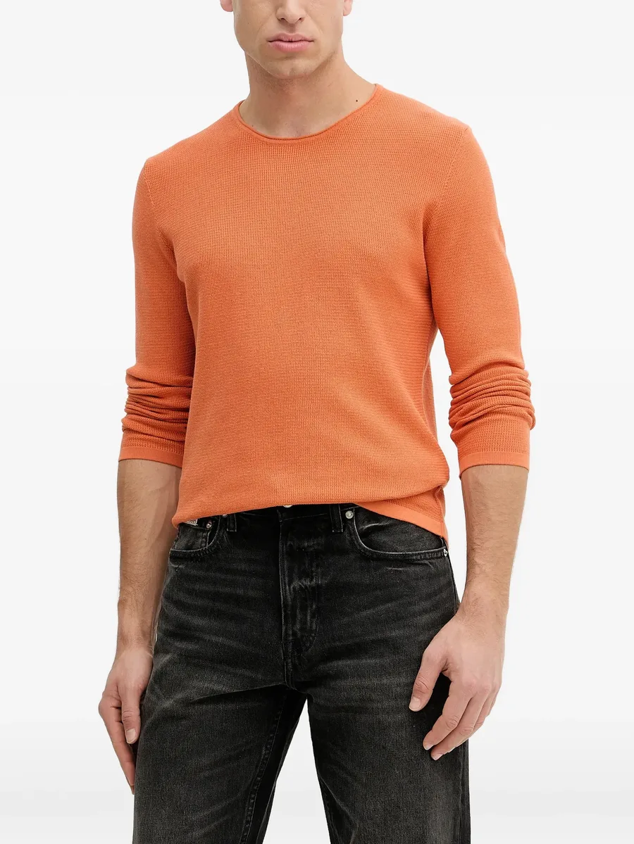 waffle-knit sweater 2