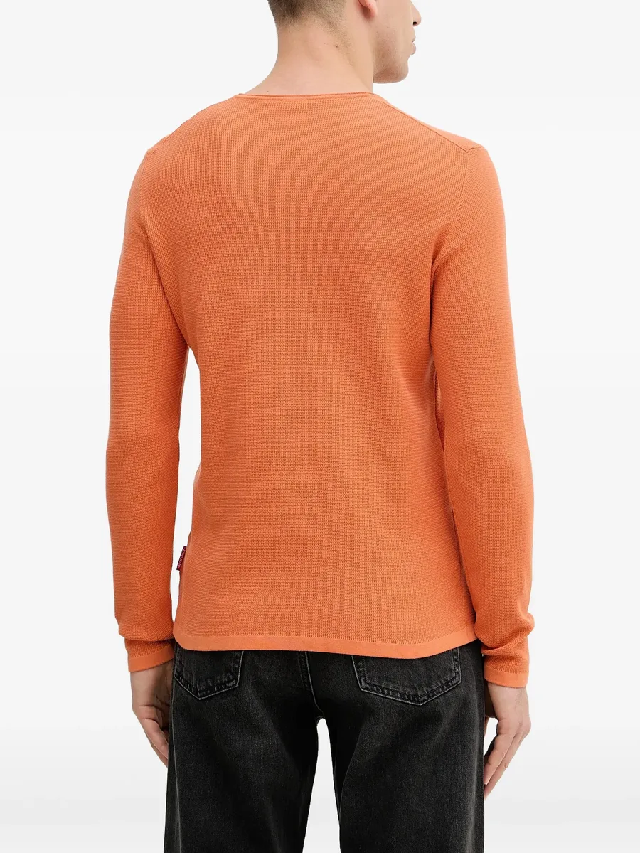 waffle-knit sweater 5