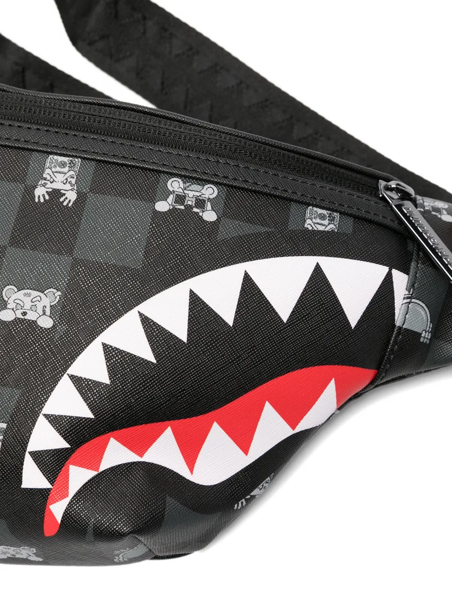 поясная сумка Shark Mouth в клетку 5