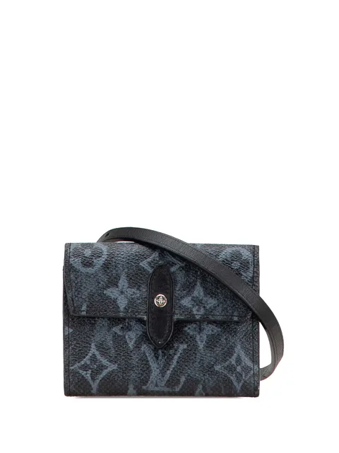 сумка через плечо Monogram Pastel Cross Card Holder (2020 год)