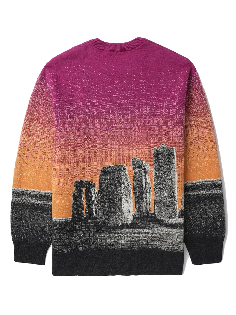 Henge illustration-print jumper 12