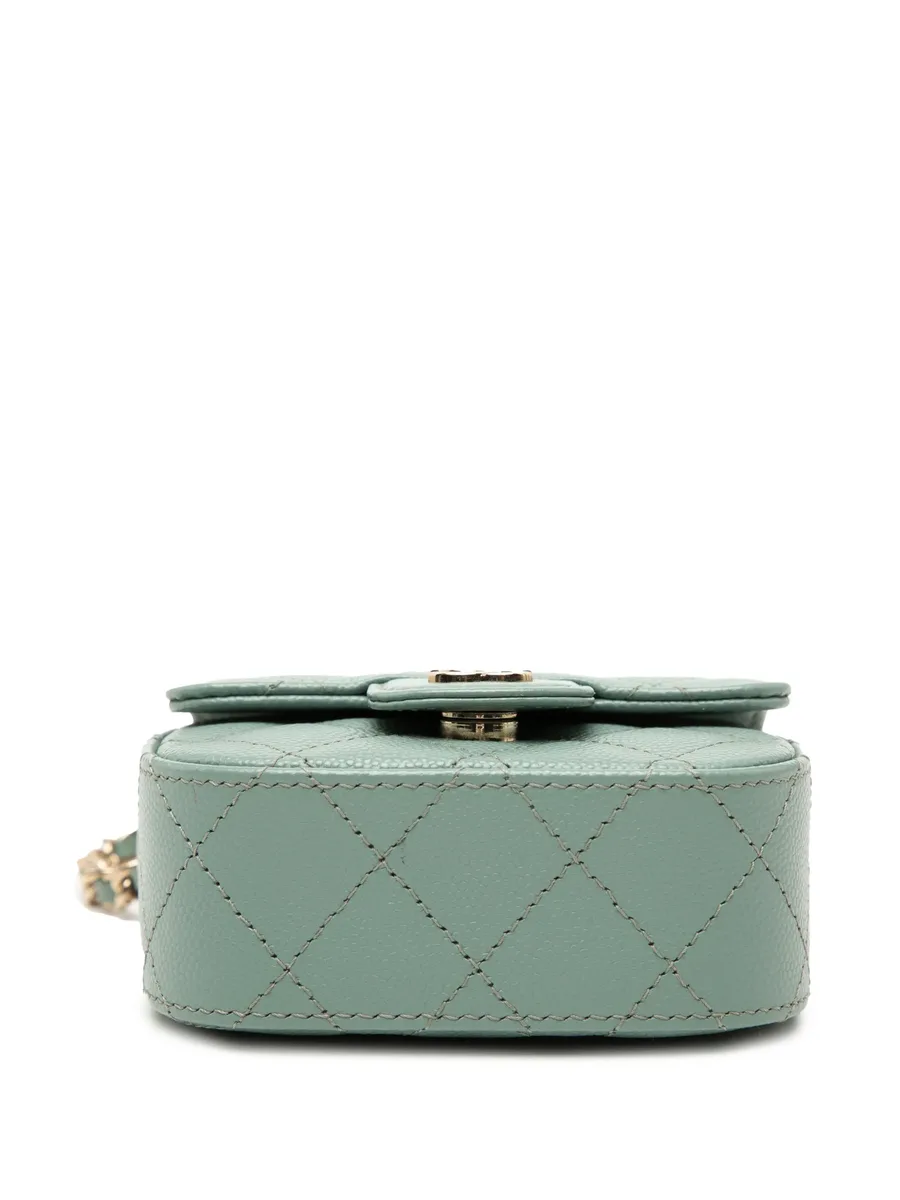 сумка через плечо Micro Mini Classic Caviar Single Flap (2021 год) 7