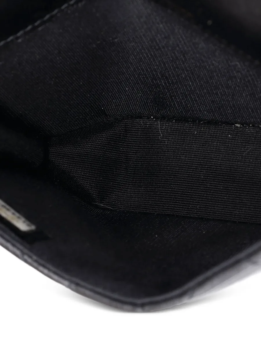 сумка через плечо Top Handle Flap Coin Purse with Chain Quilted Lambskin 10