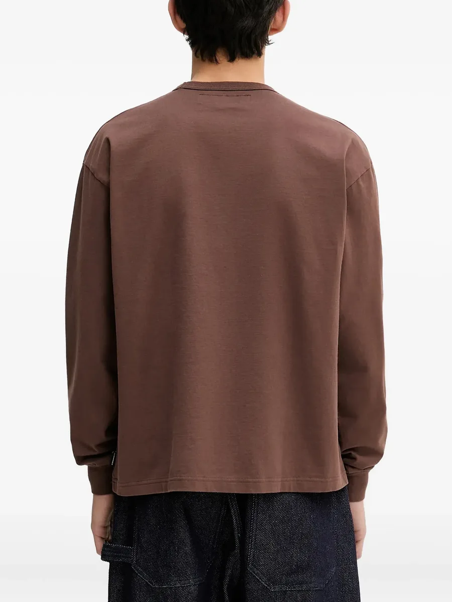 logo-print long-sleeve sweatshirt 7