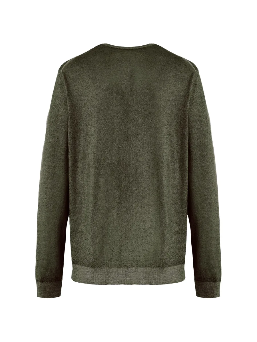 crew-neck long-sleeve sweater 3