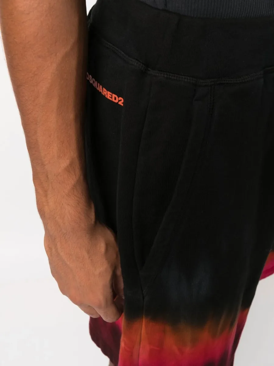 tie-dye track shorts 10
