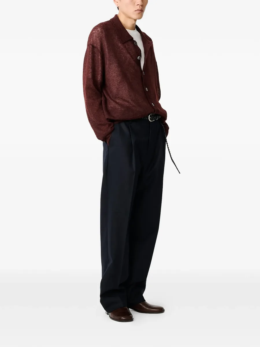 Hamto polo collar cardigan 5