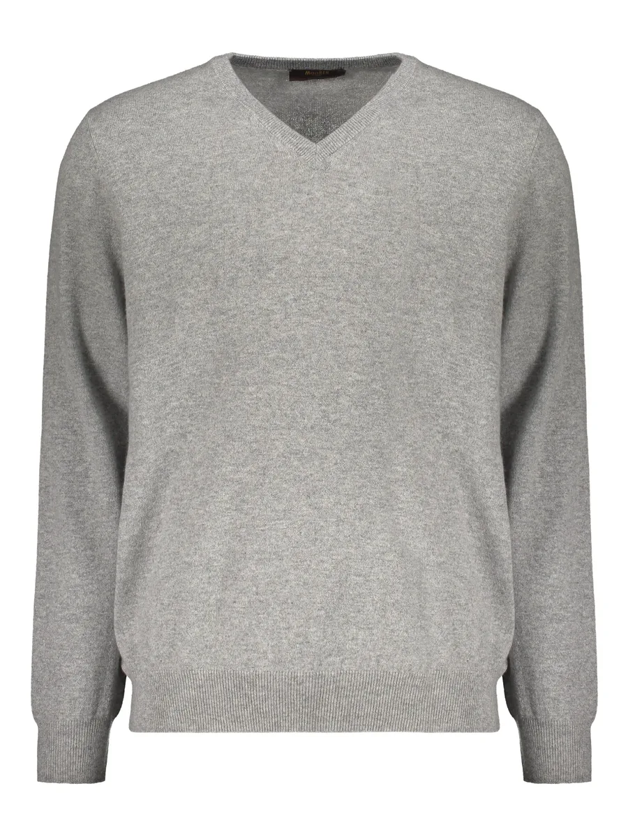 Virginio-CWS V-neck long-sleeved sweater 1