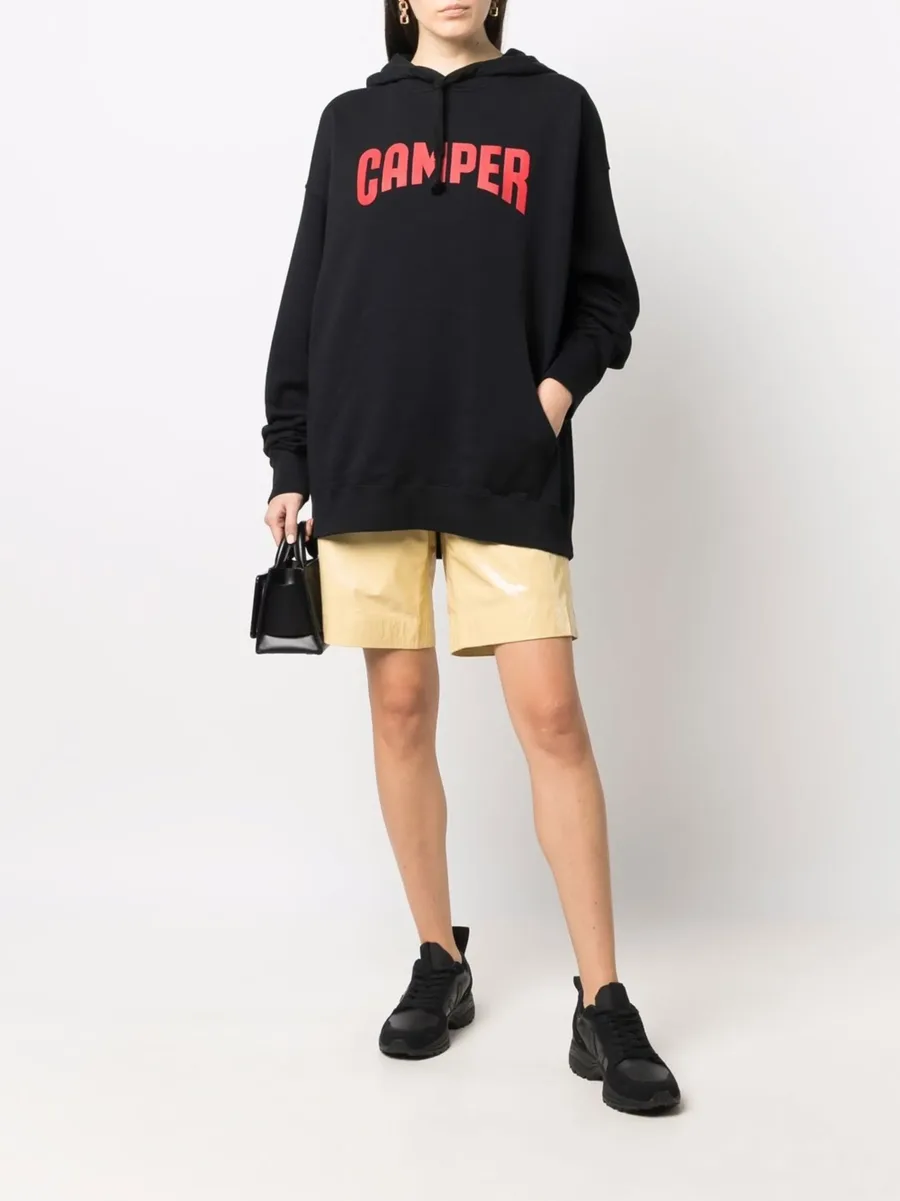 logo-print pullover hoodie 6
