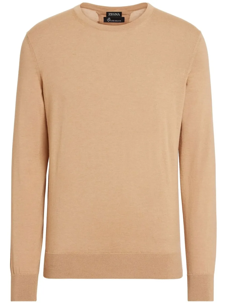 Pure Vicuna Crewneck sweatshirt 1