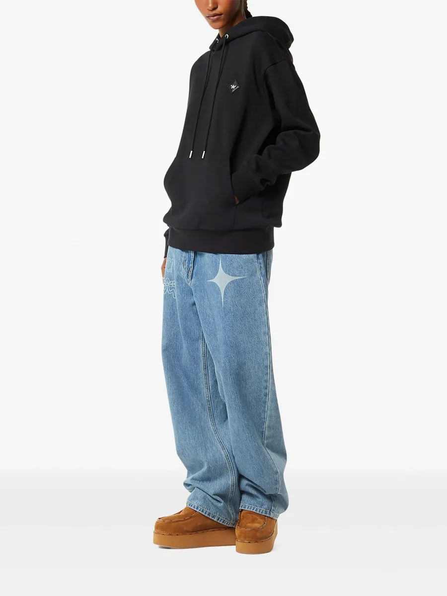 Essential Ponte logo-patch hoodie 5