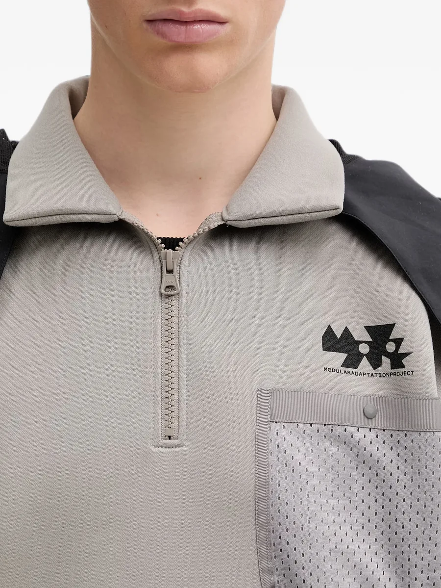 logo-print hoodie 8