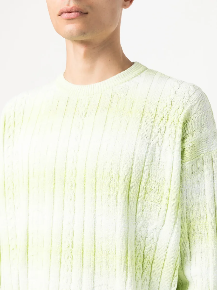 braid-detailed cotton sweatshirt 9