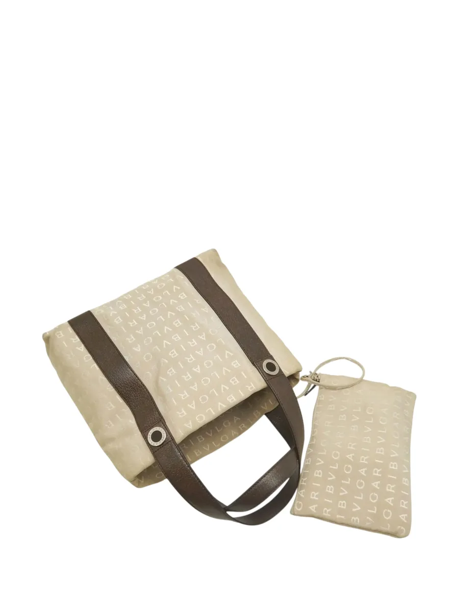 2010-2026 Canvas Logomania tote bag 5