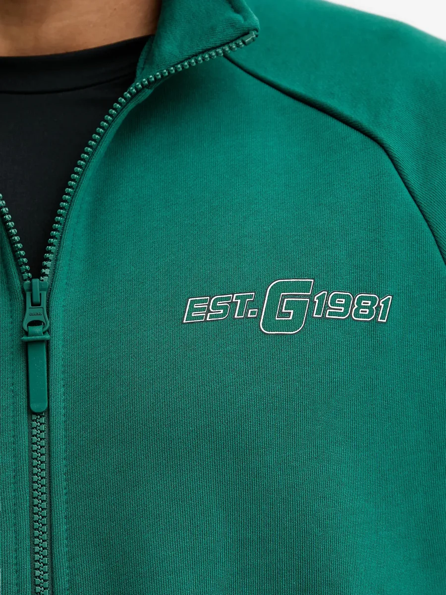 zip-up mock-neck sweater 10