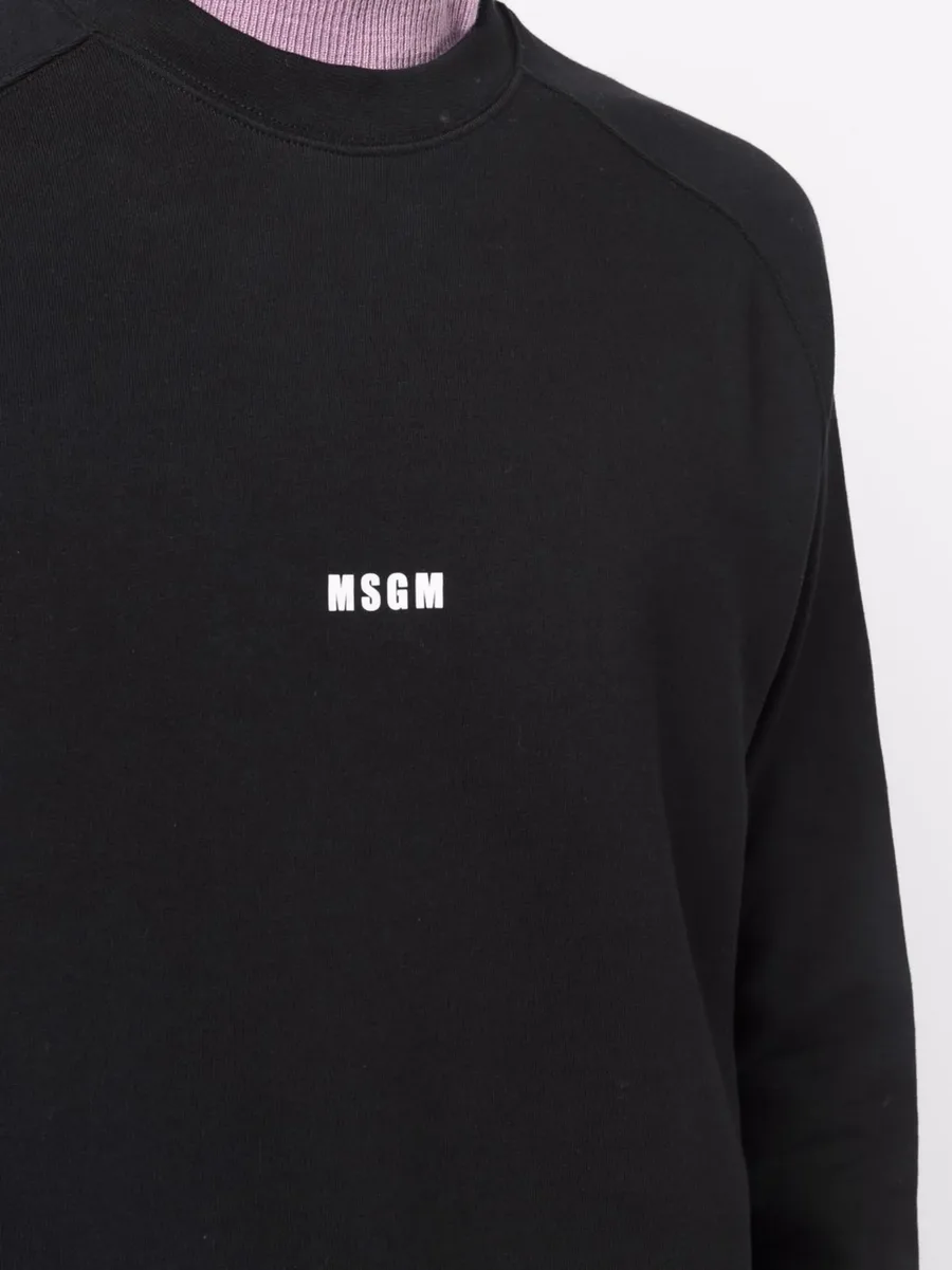 logo-print sweater 9