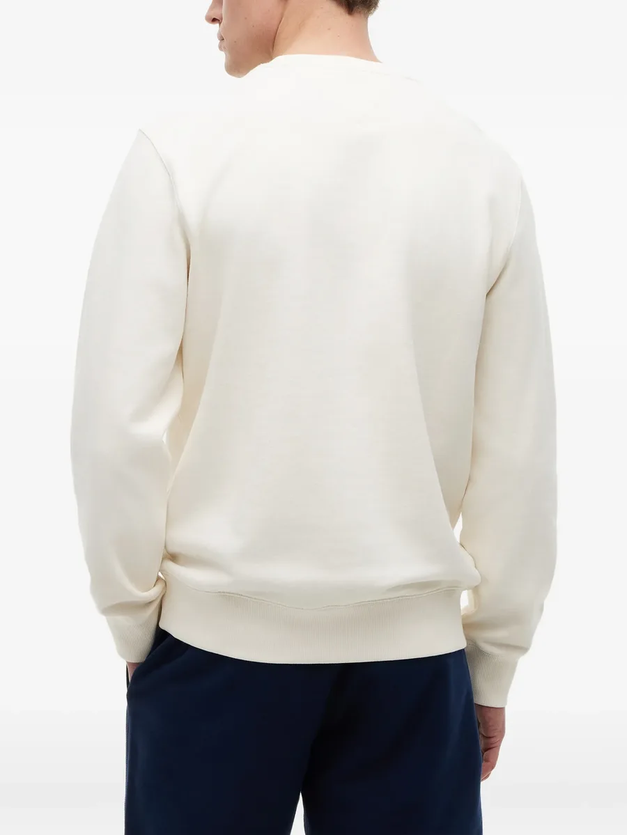 logo-embroidered sweatshirt 7