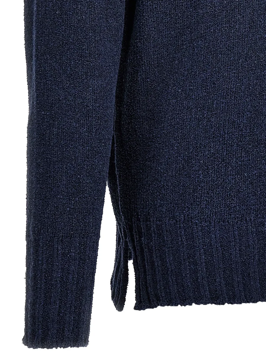V-neck cotton sweater 7