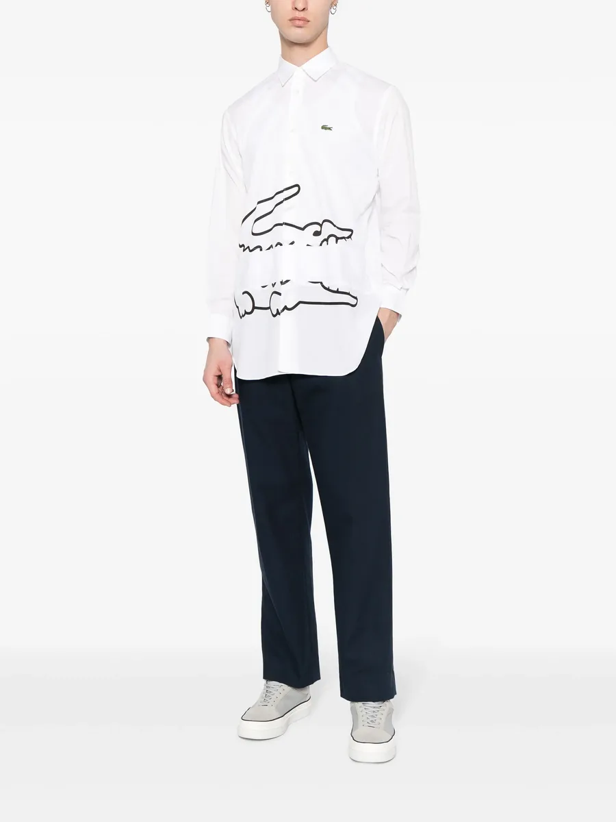 рубашка из коллаборации с Lacoste 3