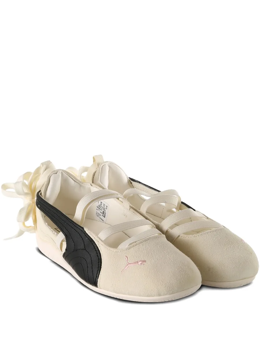 x Rosé Speedcat bow-detail ballet flats 1