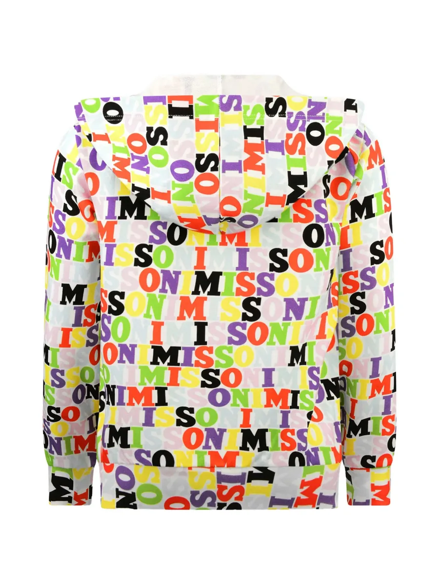 logo-print zip-up hoodie 2