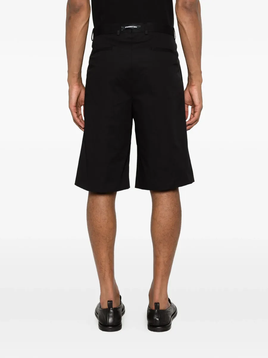 pleated tailored shorts 8