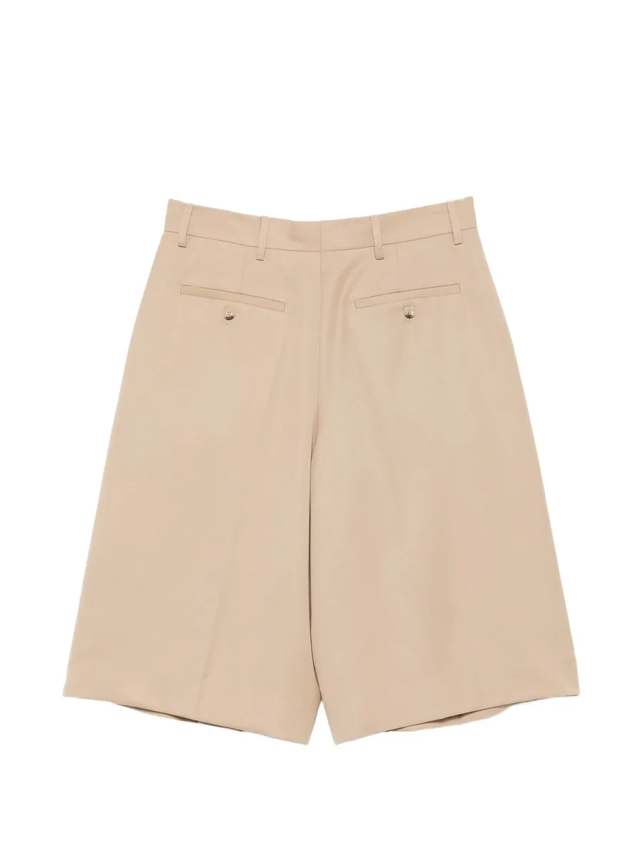faux pearl-detail shorts 4