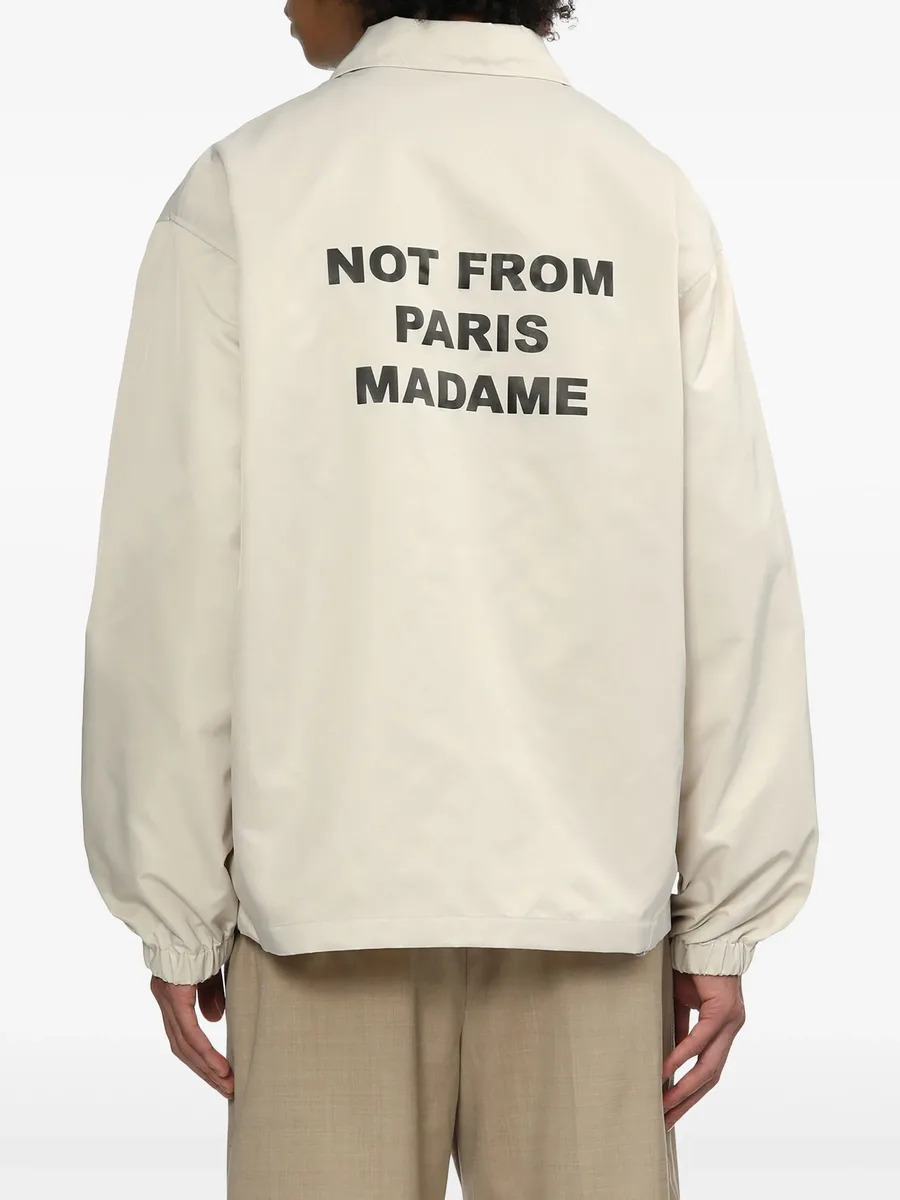 бомбер La Veste Slogan 8