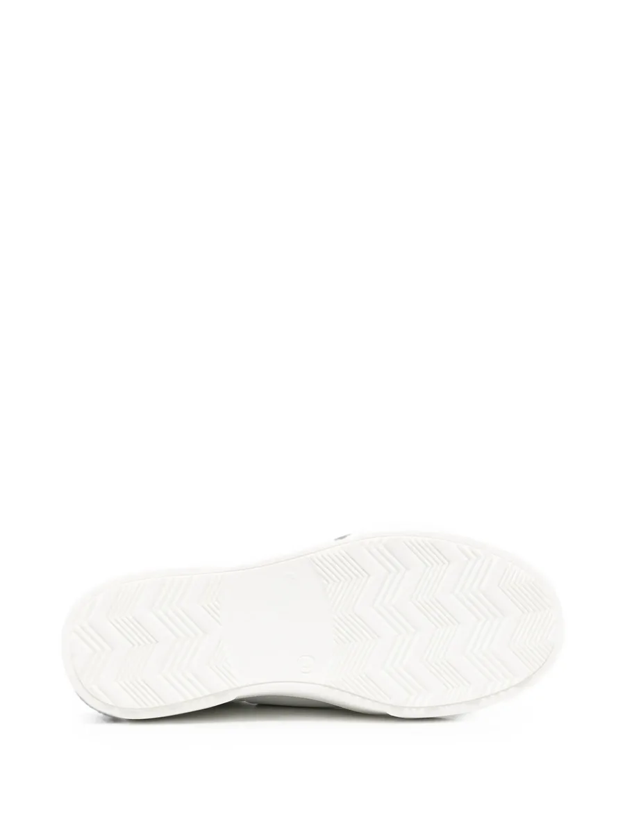 logo-print panelled sneakers 8