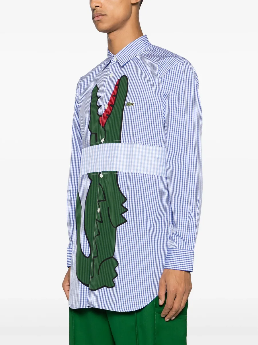 рубашка с логотипом из коллаборации с Lacoste 5