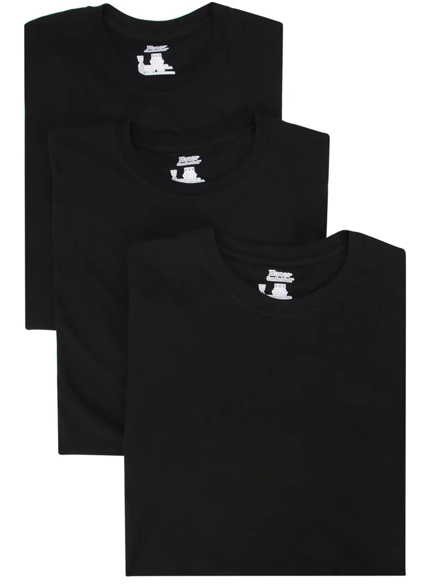 комплект из трех футболок Hanes Tagless 1