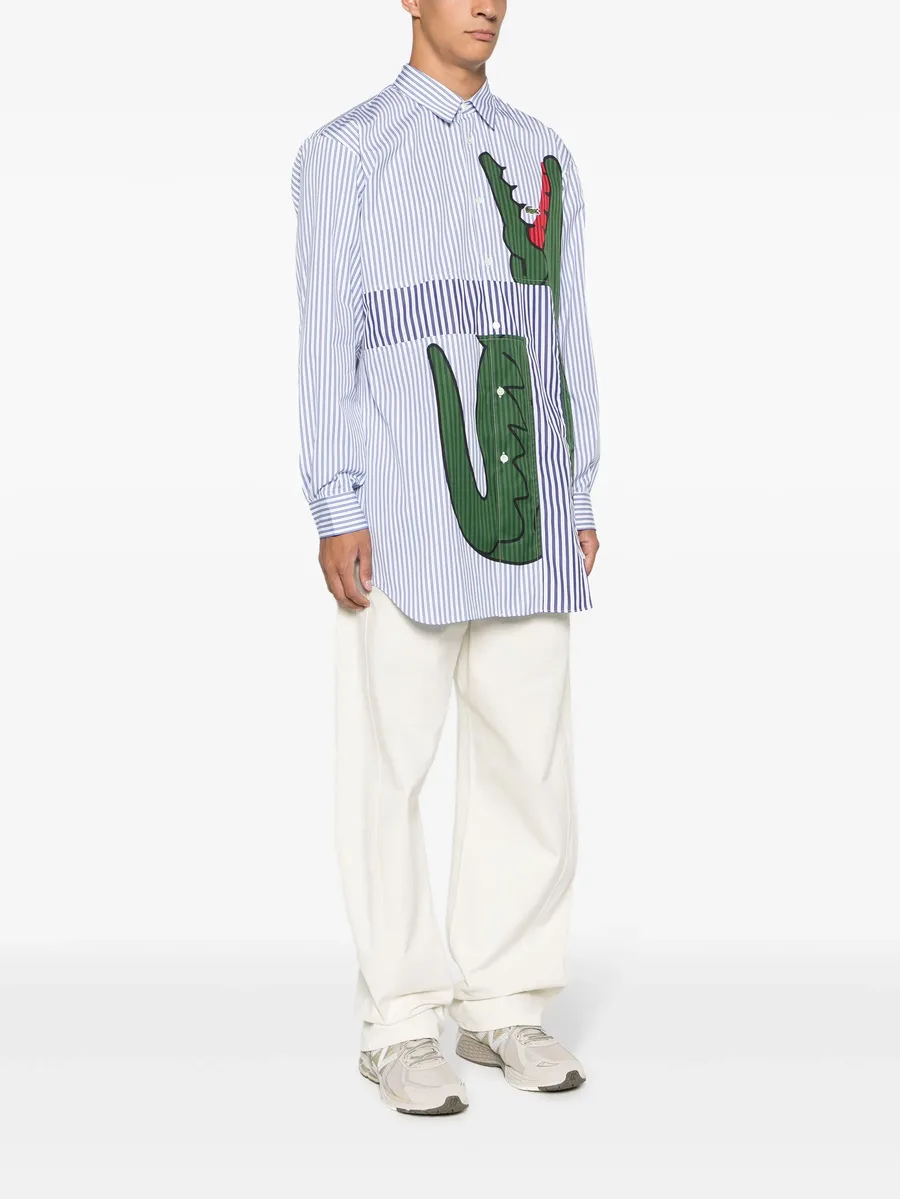рубашка с принтом из коллаборации с Lacoste 5