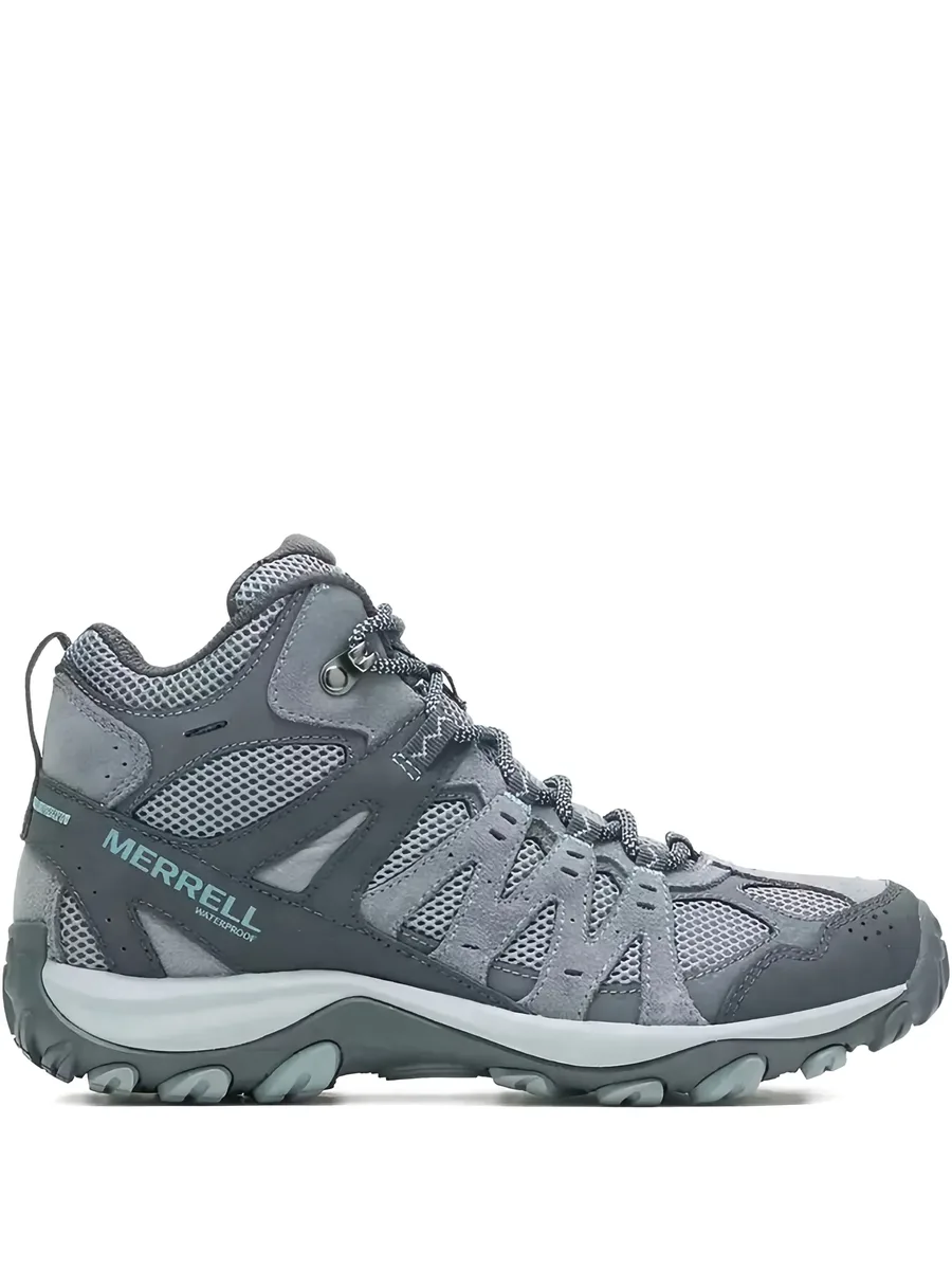 mesh suede trainers 1
