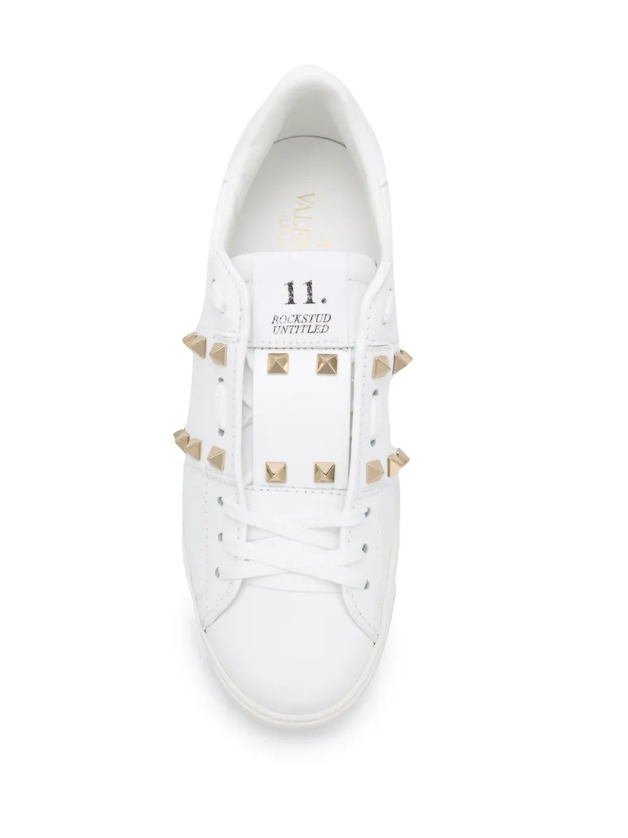 кеды с декором Rockstud 7
