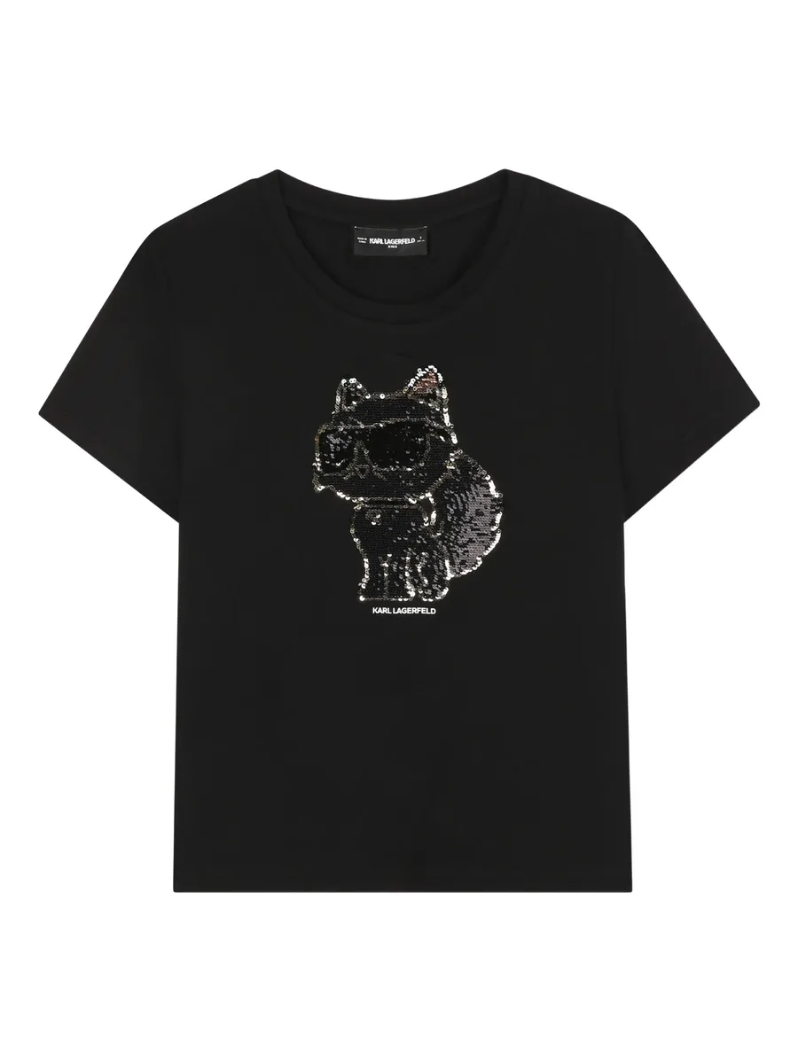 футболка Choupette с пайетками 1