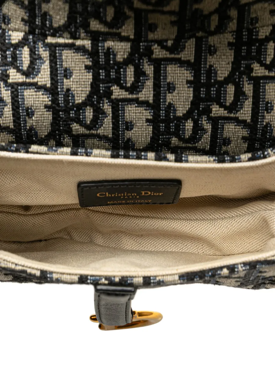 сумка-сэтчел Saddle Mini Oblique (2019 год) 9